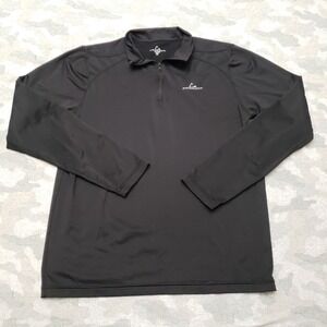 Paradox Shirt Mens Medium Black 1/4 Zip Long‎ Sleeve Outdoors